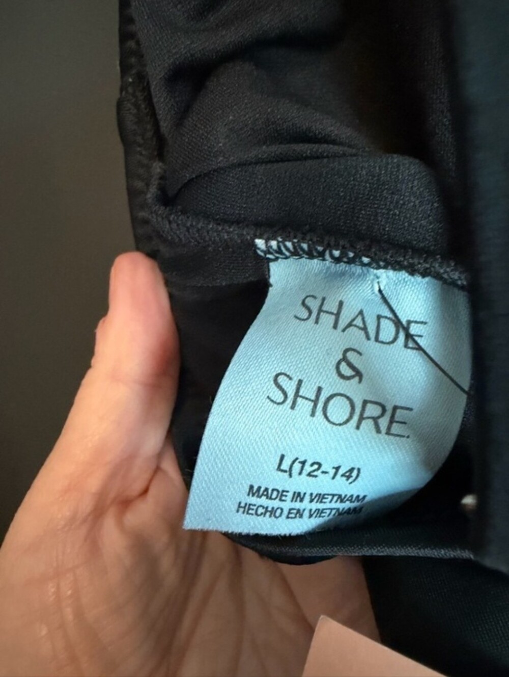 Shade and Shore Mid Rise One Piece Bathing Suit. NWT - Picture 6 of 8